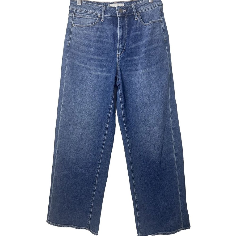 Articles of Society Jeans Womens 28 Blue Alana Hi Rise Wide Leg Denim